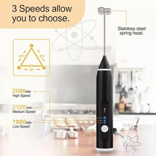 2 In 1 Electric Beater Coffee/Milk/Eggs