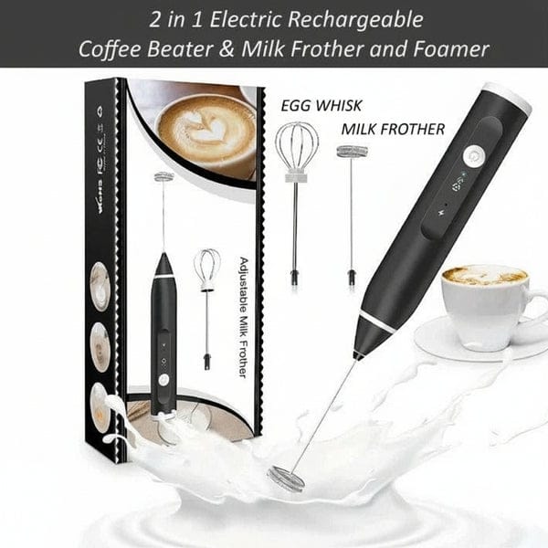 2 In 1 Electric Beater Coffee/Milk/Eggs