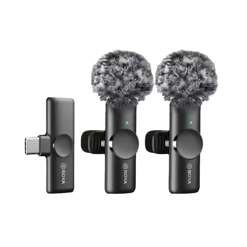 2in one BOYA Model: BY-MW13 Type: Wireless Live Microphone