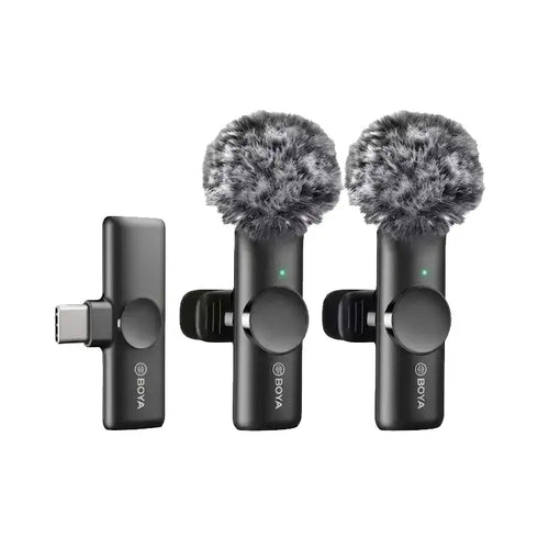 2in one BOYA Model: BY-MW13 Type: Wireless Live Microphone