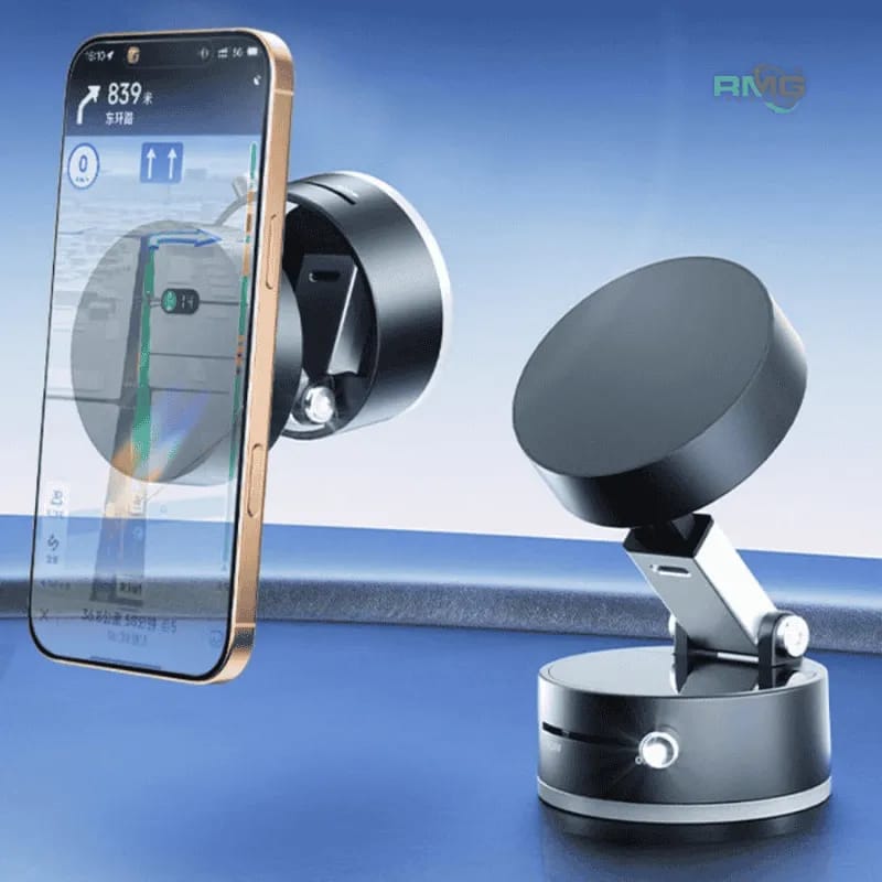 Magnetic Suction Phone Holder – Foldable & Adjustable 360°