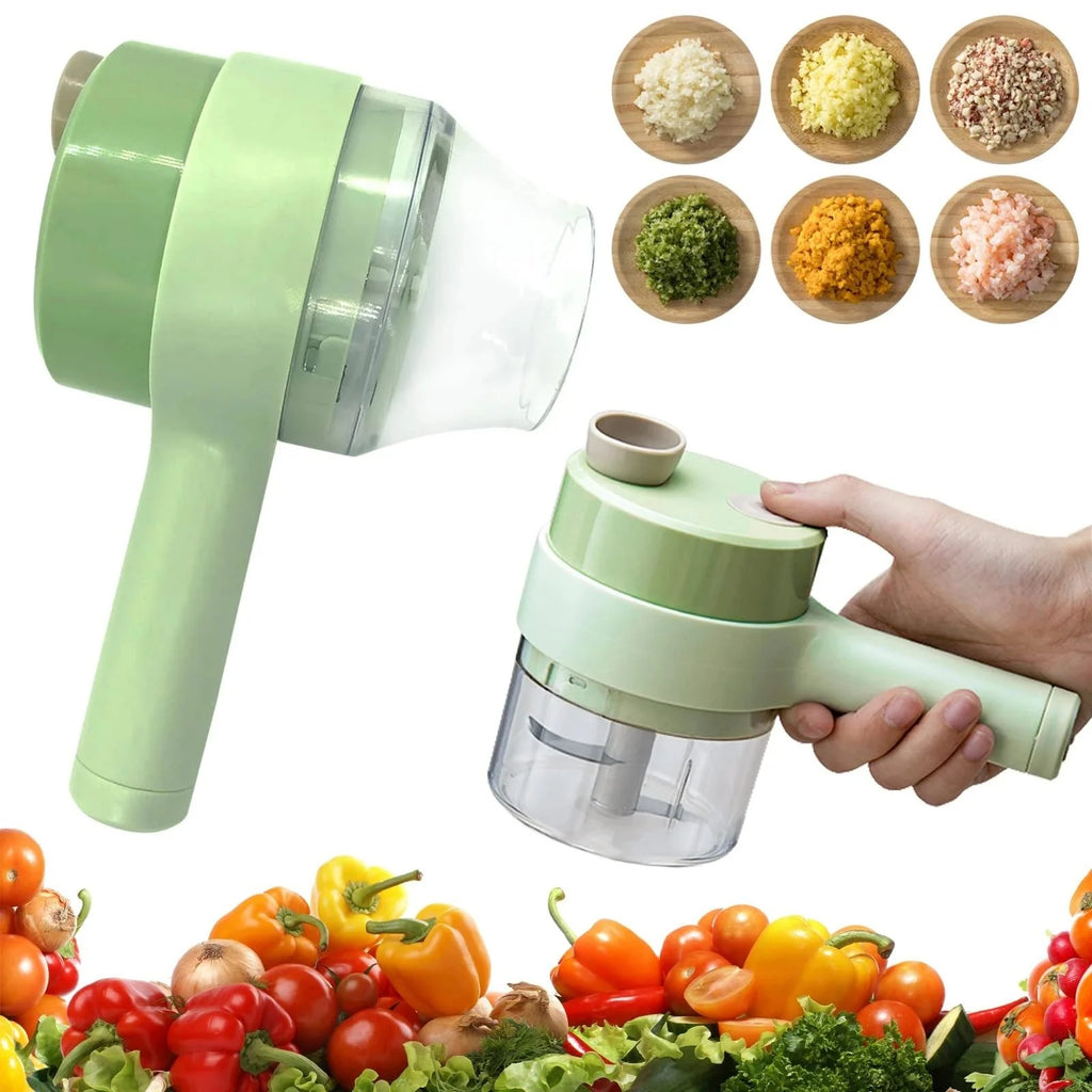 Electric Handheld Vegetable Cutter Slicer/Choper