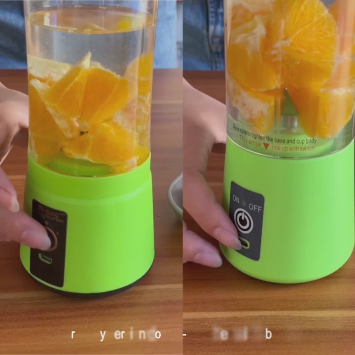 Portable 6 cuts Blender Home USB Rechargeable